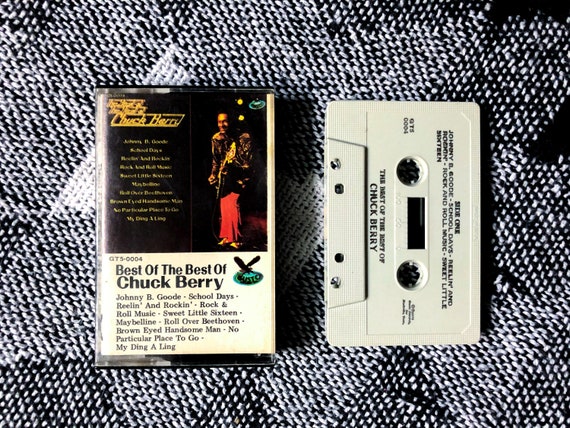 Chuck Berry Best Of The Best Cassette Tape 70s Johnny B Goode Etsy Chuck Berry Best Of The Best Cassette Tape 70s Johnny B Goode Etsy