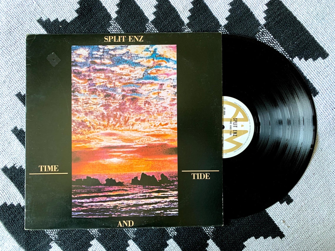 Split Enz Time and Tide Vinyl Record Dirty Creature Six Months Etsy