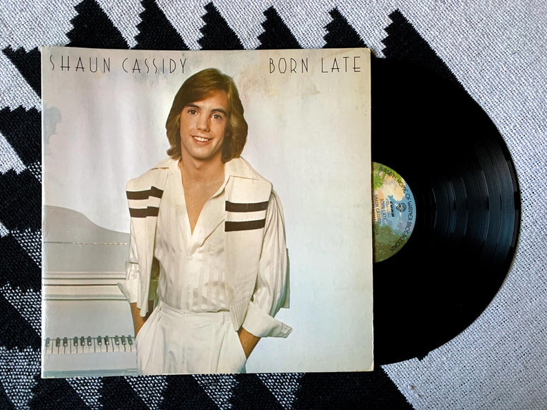 Shaun Cassidy Born Late Vinyl Record 70s Do You Believe in Etsy