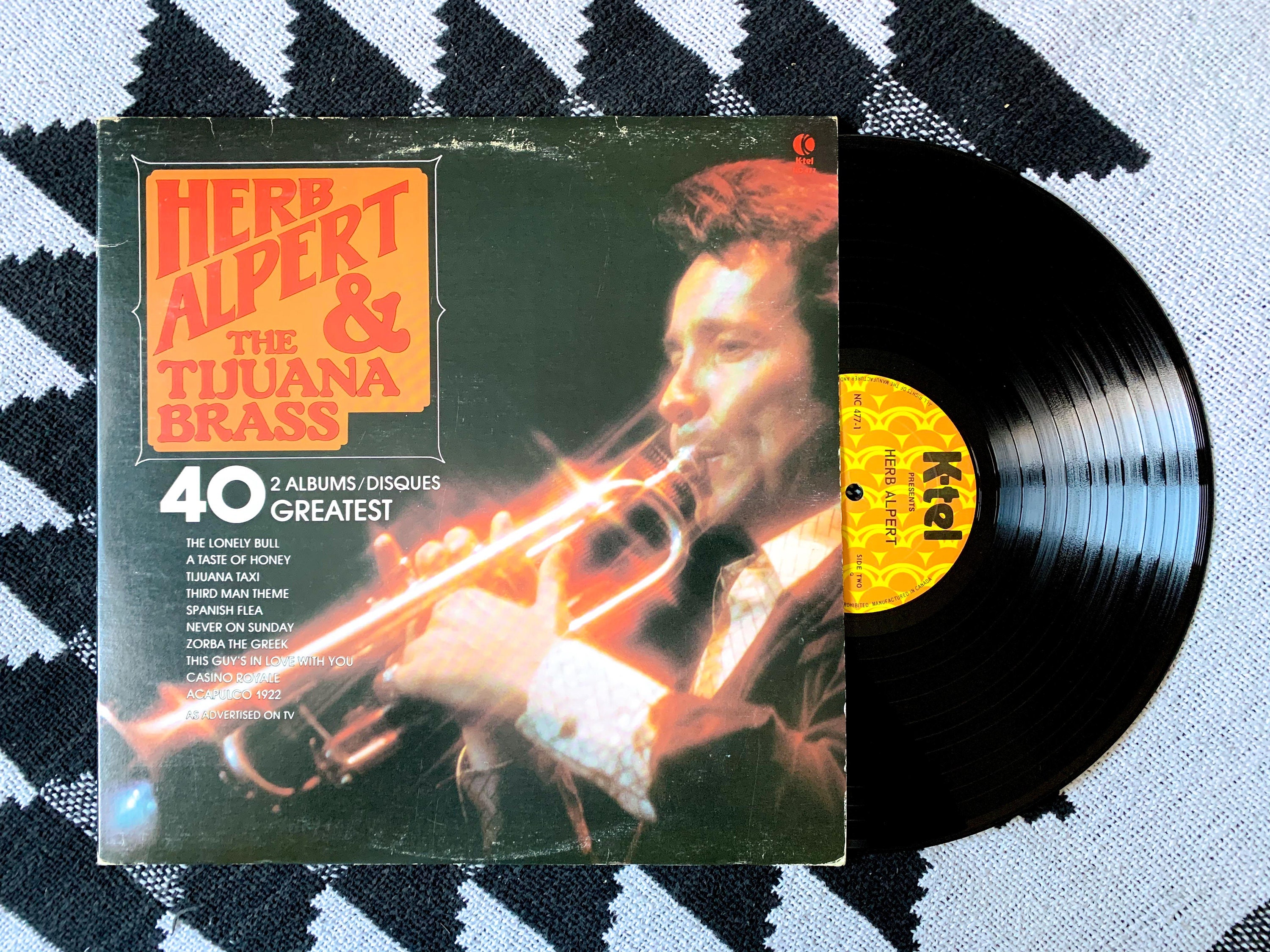 Herb Alpert & The Tijuana Brass Greatest Hits Vinyl Record Etsy