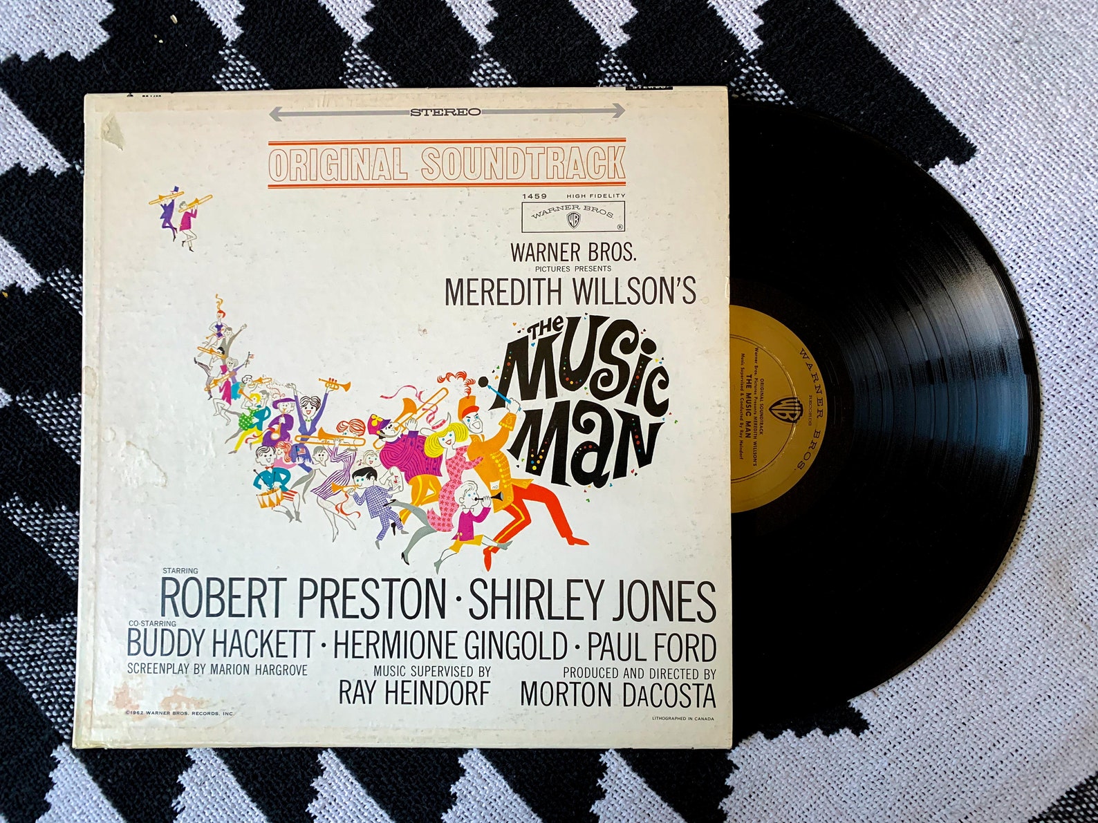 The Music Man Original Movie Soundtrack Vinyl Record Ya Got Etsy