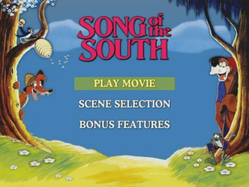 Song of the south dvd 1946 disney deluxe edition etsy