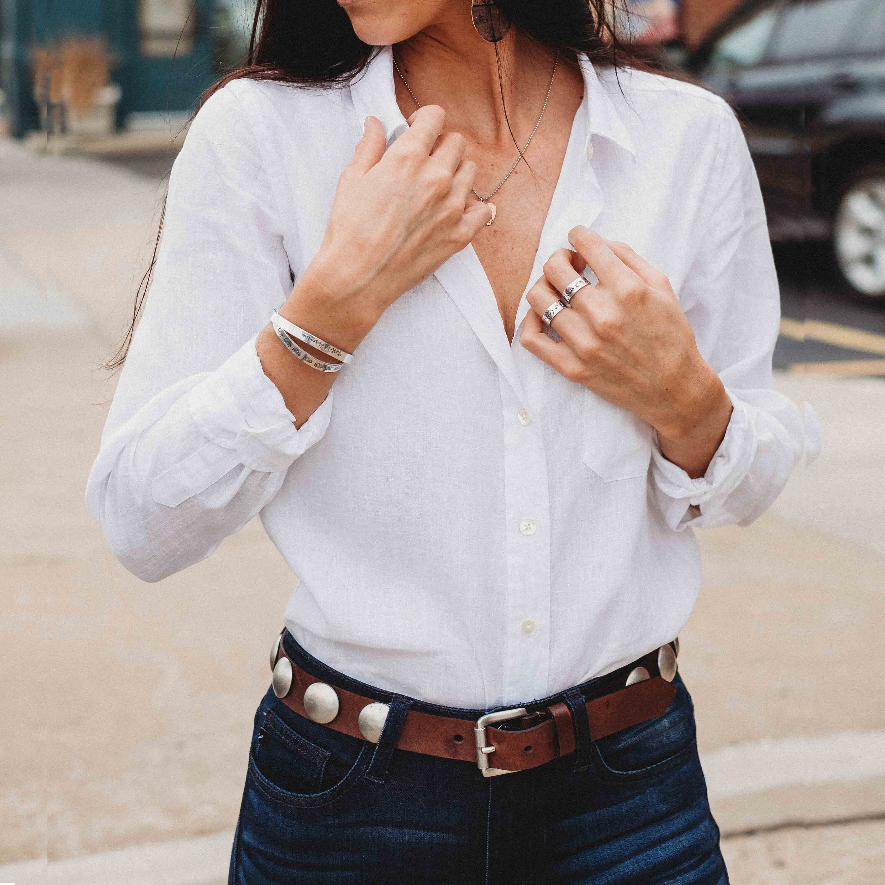 Linen Shirt Women, Linen Shirt, linen button down shirt, Linen Top, L…