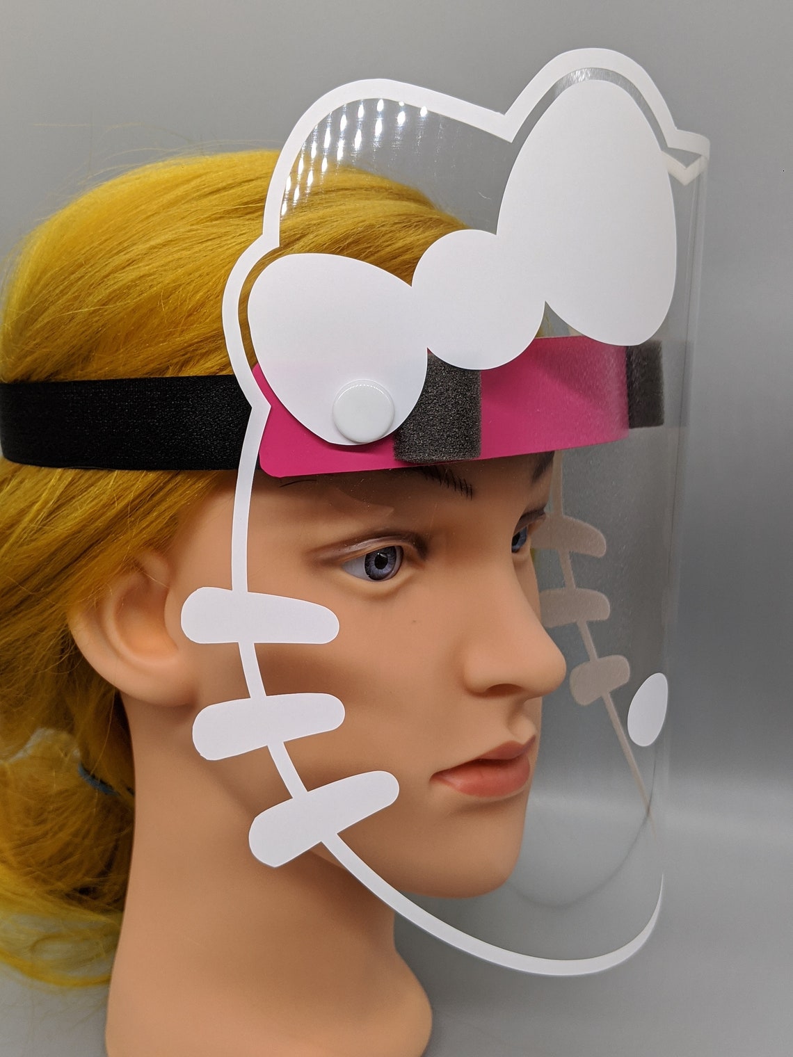 Cat Face Shield Kitty Face Shield Clear Face Shield Cute Etsy