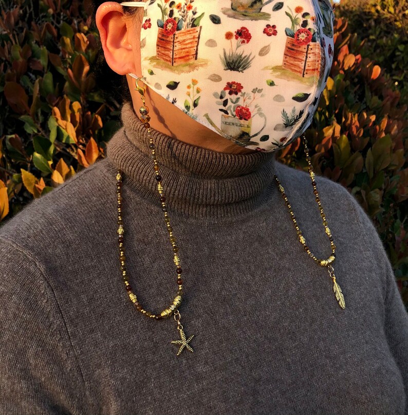 Face Mask Chain Holder Mask Chain Holder Face Mask Chain Etsy
