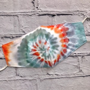 Tie-Dye Face Mask, Rainbow Tie-Dye Face Mask, Spring Mask, TiedyeFace Mask, Rainbow Face Mask, Tie-Dye Mask, Rainbow Tie Dye, Pastel Tie-Dye
