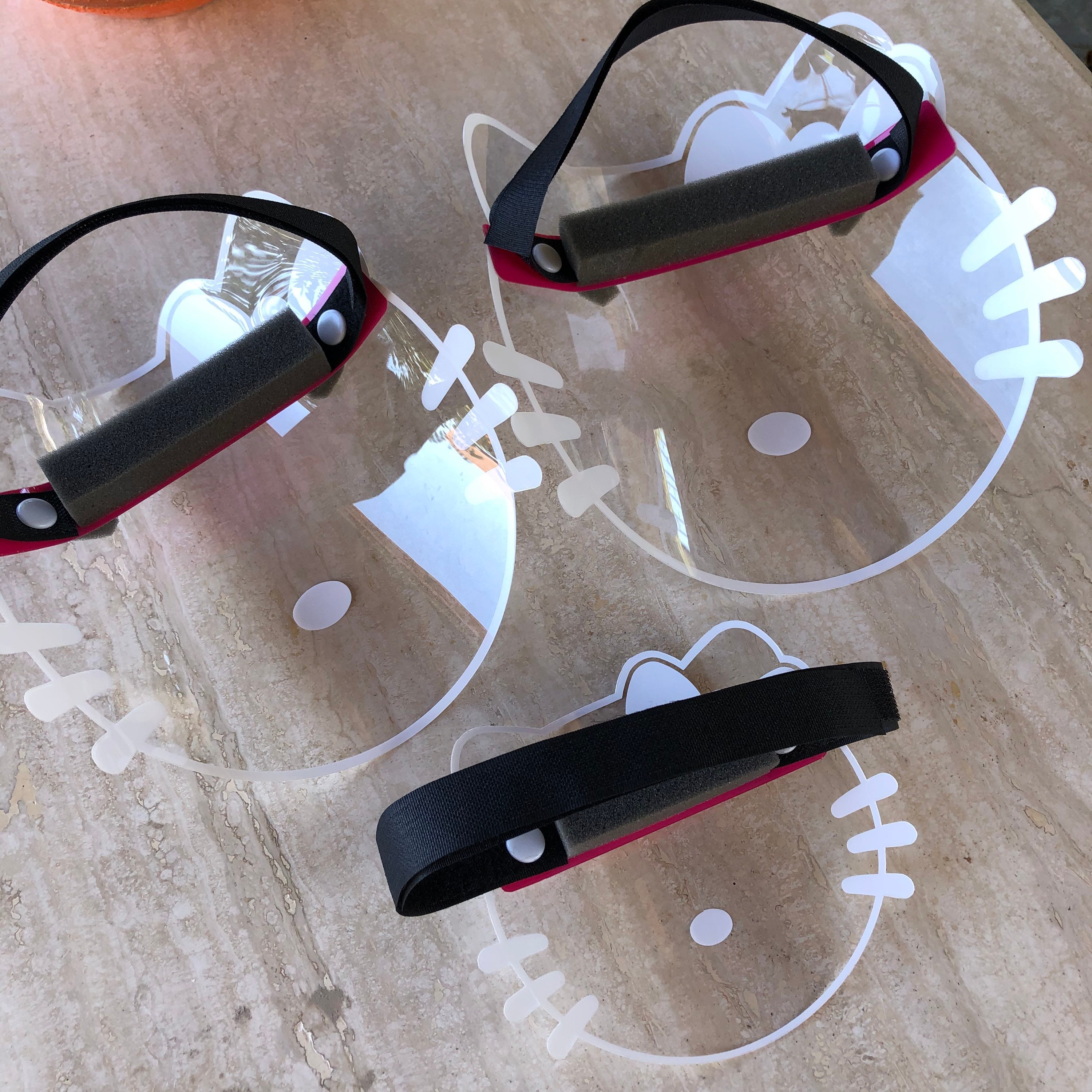 Cat Face Shield Kitty Face Shield Clear Face Shield Cute Etsy