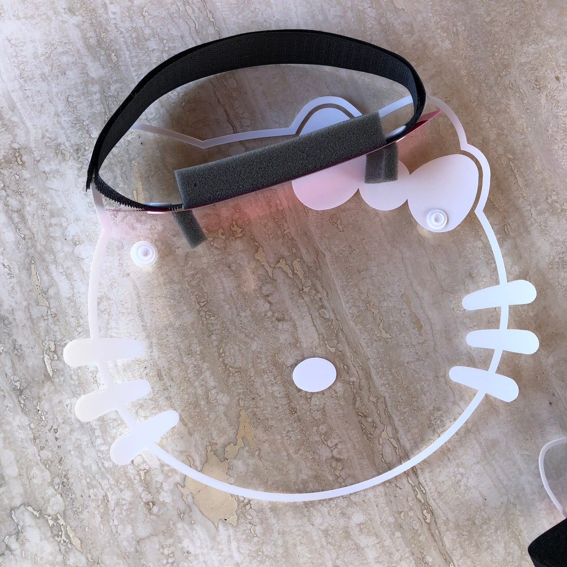 Cat Face Shield Kitty Face Shield Clear Face Shield Cute Etsy
