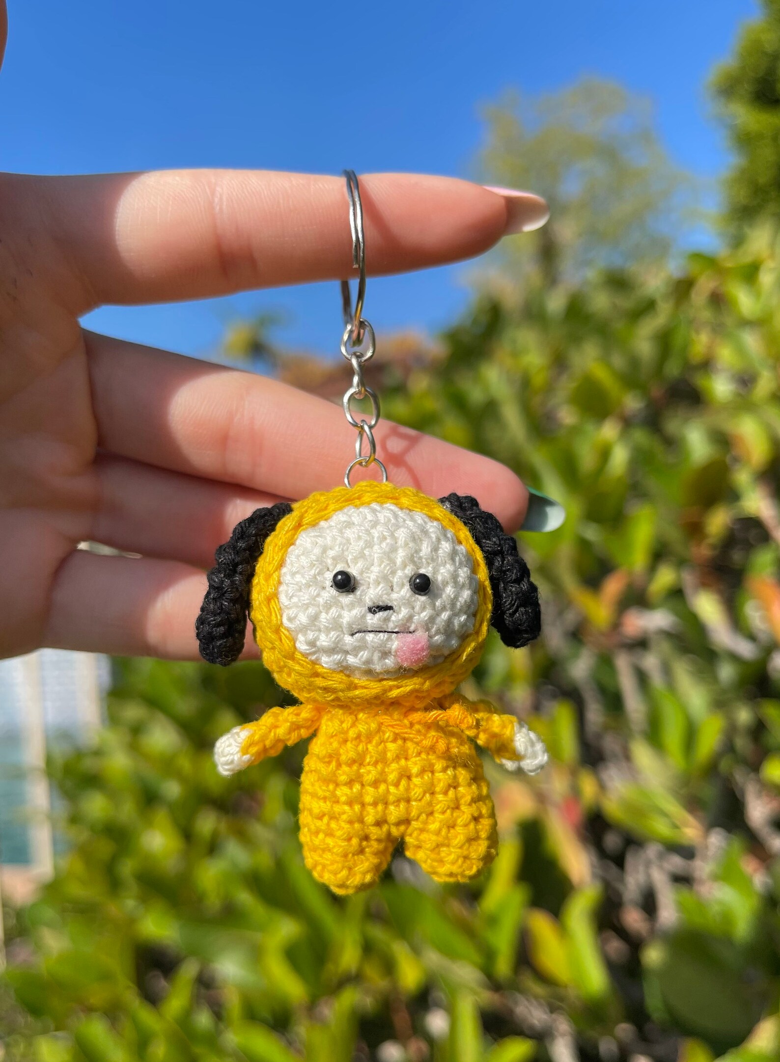 Bts Keychain Bts Charm Crochet Bts Keychain Bts Merch Army Etsy