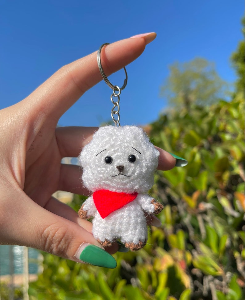 Bts Keychain Bts Charm Crochet Bts Keychain Bts Merch Army Etsy