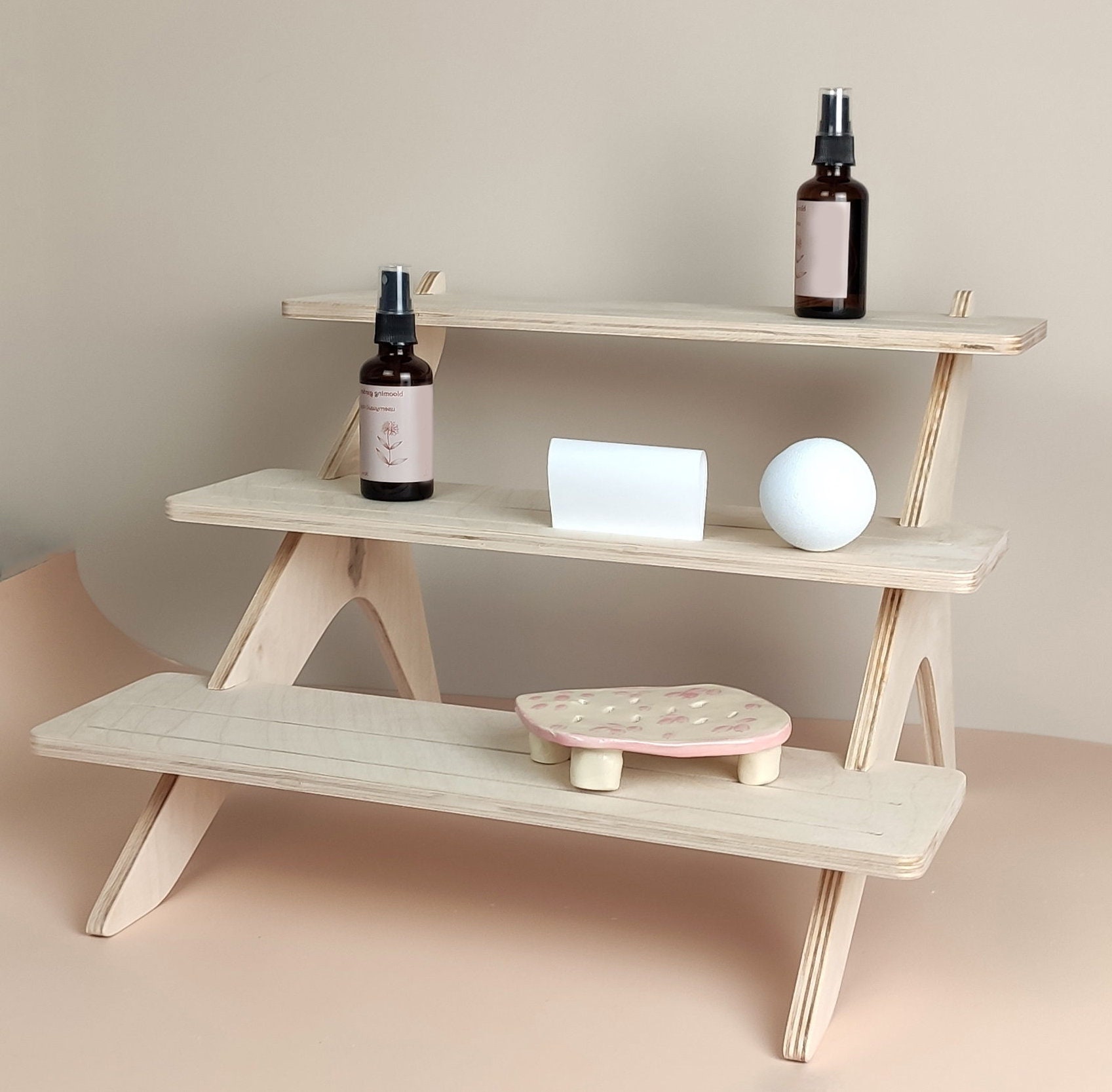 Fair Display Rack Wood Display Rack, Craft Show Display, Retail Shelf, Craft Fair Stand ...