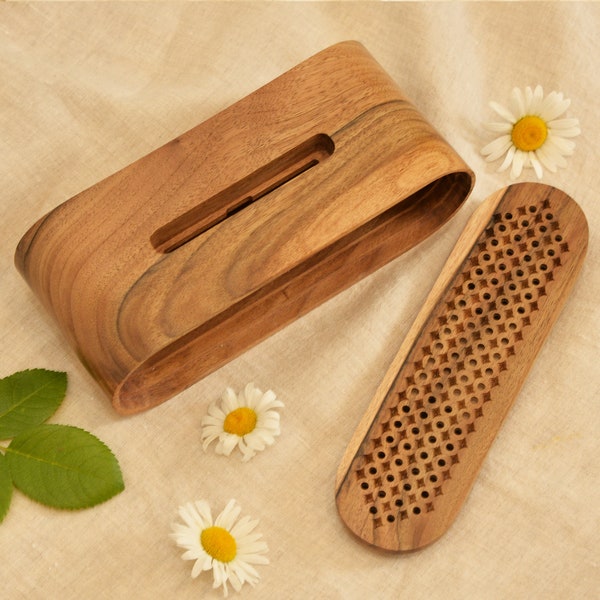 Station d'accueil en bois pour hommes, support de téléphone musical, support de téléphone en bois, haut-parleur de téléphone portable en bois