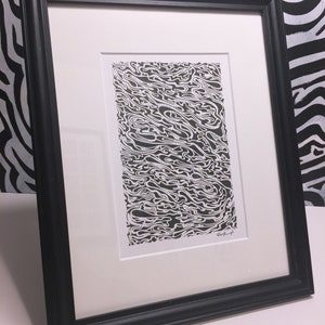Sludge Much? - ORIGINAL DRAWING (framed)