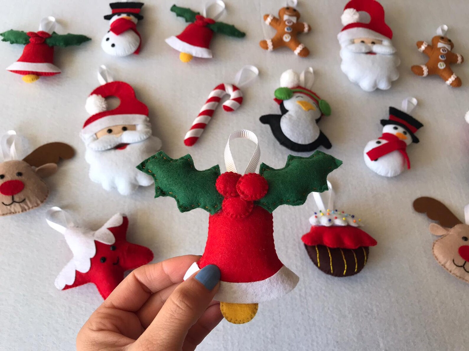 Christmas Ornaments Pdf Pattern Sewing Tutorial Diy - Etsy