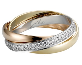 cartier trinity ring sale