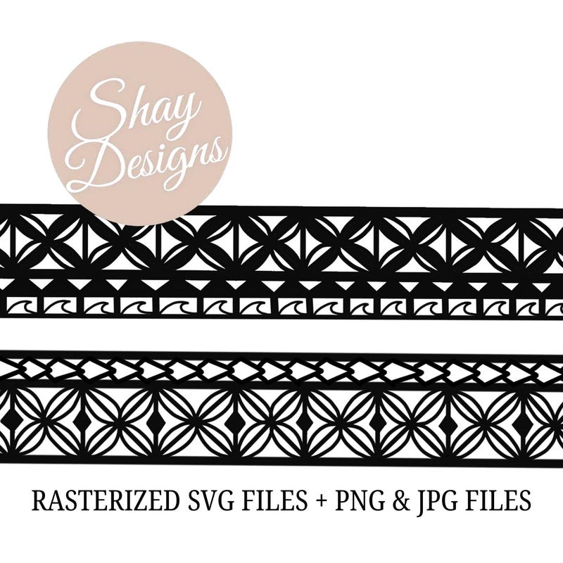 Islander Patterns Simple Islander Pattern - Etsy Australia