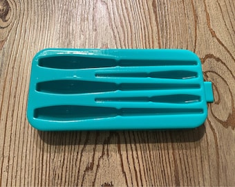 Soft Plastic Bait Mold, 7in and 4.5in whip tail Jerkbait, Plastisol , USA Made