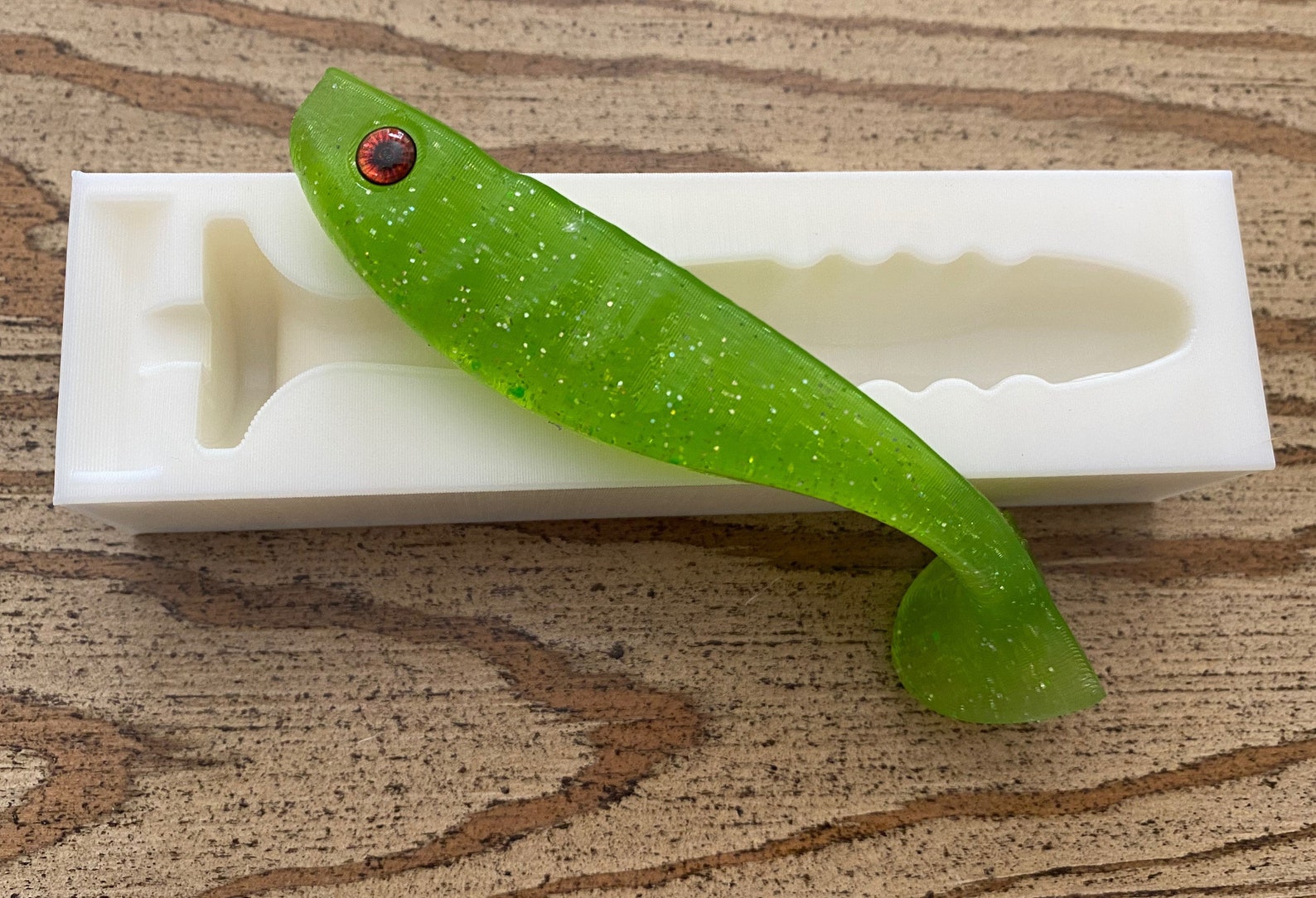 Soft Plastic Bait Mold 5 Inch swimbait Fishing lure Etsy