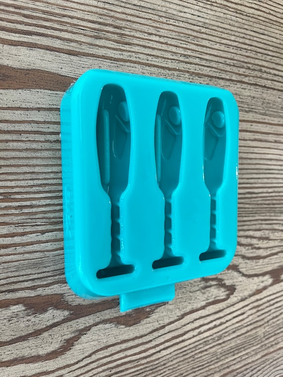 Moule à Appâts En Aluminium – 3 Cavités Pour Appâts De Nage – Basstackle 660