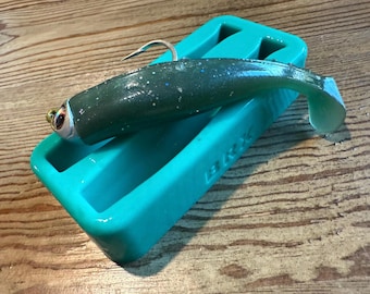 Soft Plastic Bait Mold, 5 Inch Swimbait, Plastisol, USA Made