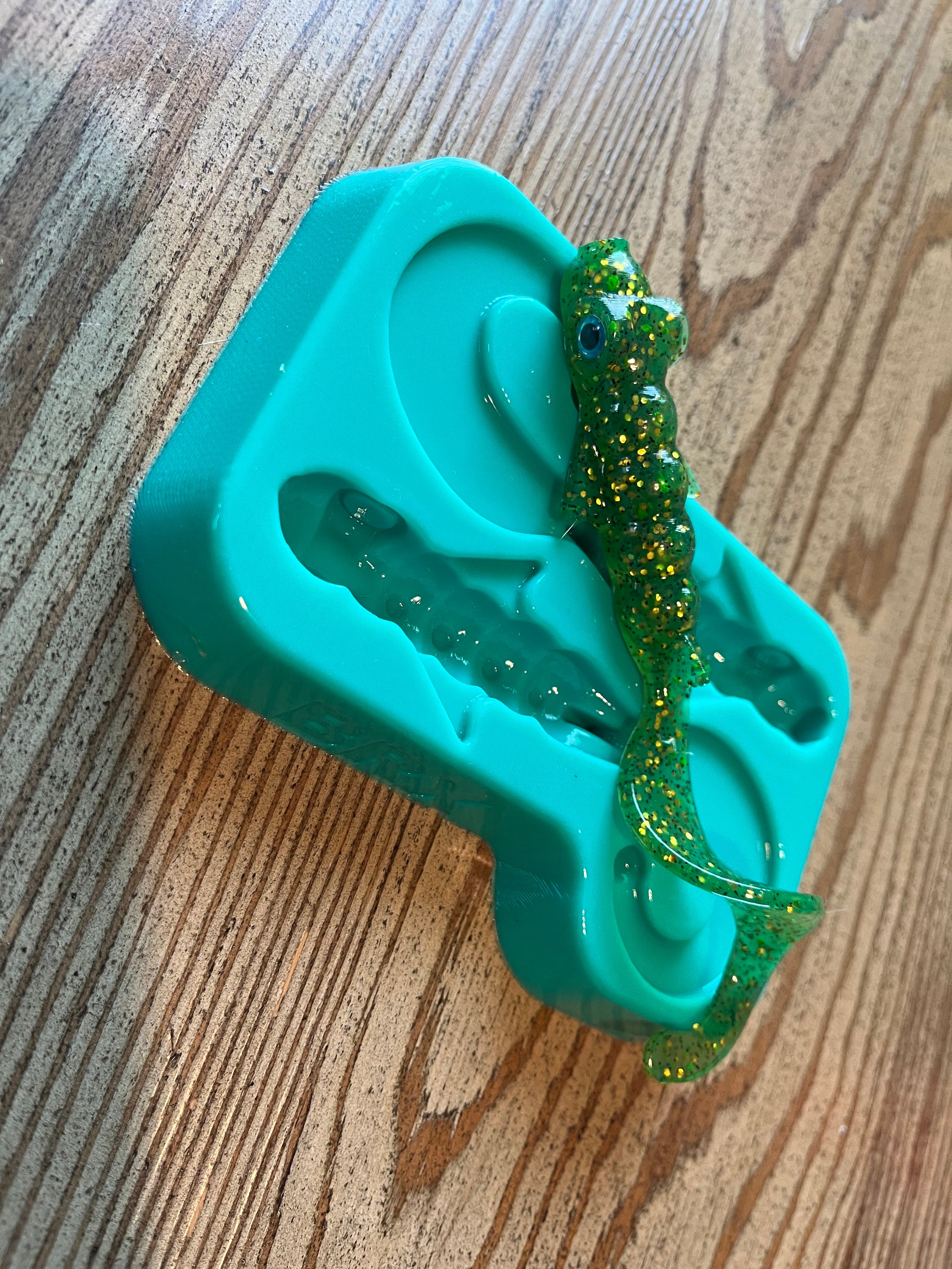 Ombretto Coda Vibrante Rocciosa Stampo Da Pesca Esca Plastica Morbida 38 Mm - Foto 7