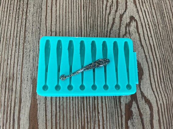 Stampo Per Esche In Plastica Morbida - Swimbait Jerkbait Da 5 Pollici A Forma Di Pesce - BRX