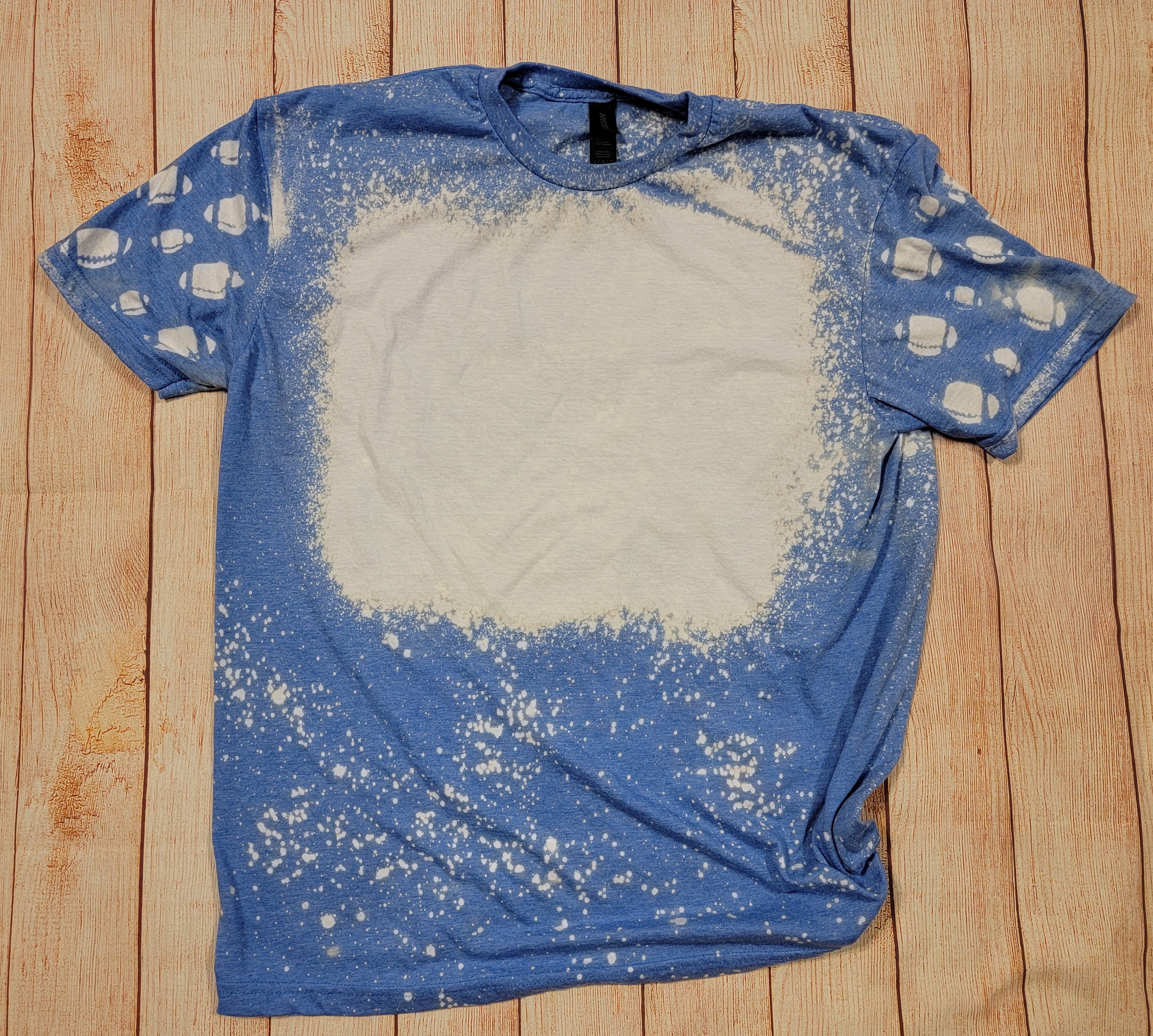 Wholesale Sublimation Bleached T Shirts Blank Heat Transfer Cotton