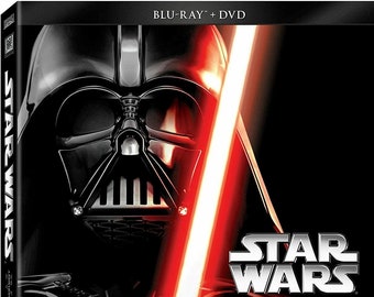 Star Wars Episodes IV-VII Blu-ray/dvd Lot w/ 4 Movies 