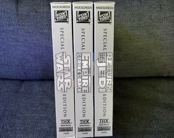 Star Wars Trilogy (1997) VHS Special Edition - Limited Edition Widescreen **USED**