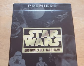 Star Wars Customizable Card Game 60 Card Starter Set (Limited Edition, 1995) **USED**