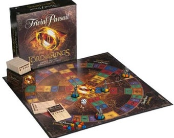 Lord Of The Rings Edition Trivial Pursuit Board Game 2003 Replacement Parts LOTR 