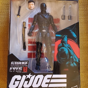 Gi Joe Origins Classified Series Snake Eyes/Stormshadow Lot#1 (6” Figures) **NEW**