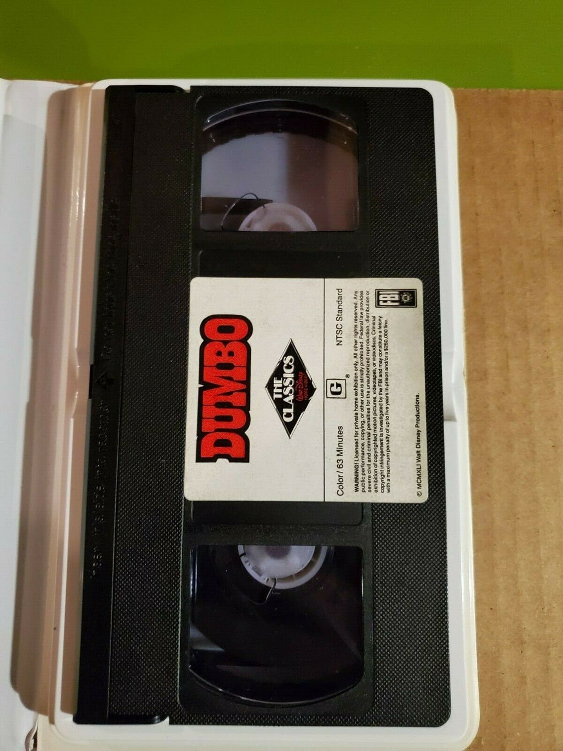 Rare Disney VHS Black Diamond