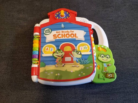 Leapfrog Tad S Get Ready For School Book Lot2 Includes 2 Etsy