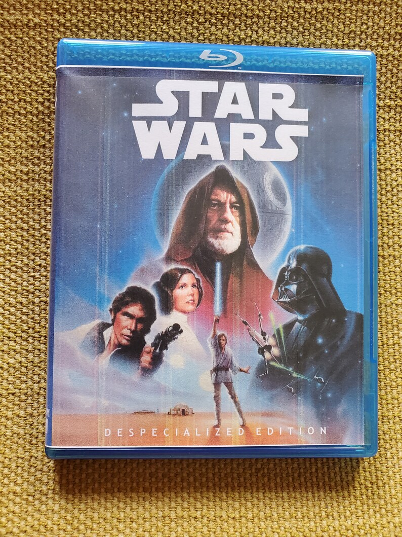 Star Wars the Despecialized Edition Bluray Theatrical Release W