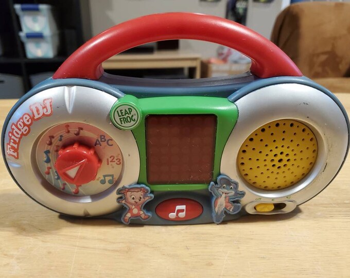 Leapfrog Fridge DJ Learning Radio USED Etsy