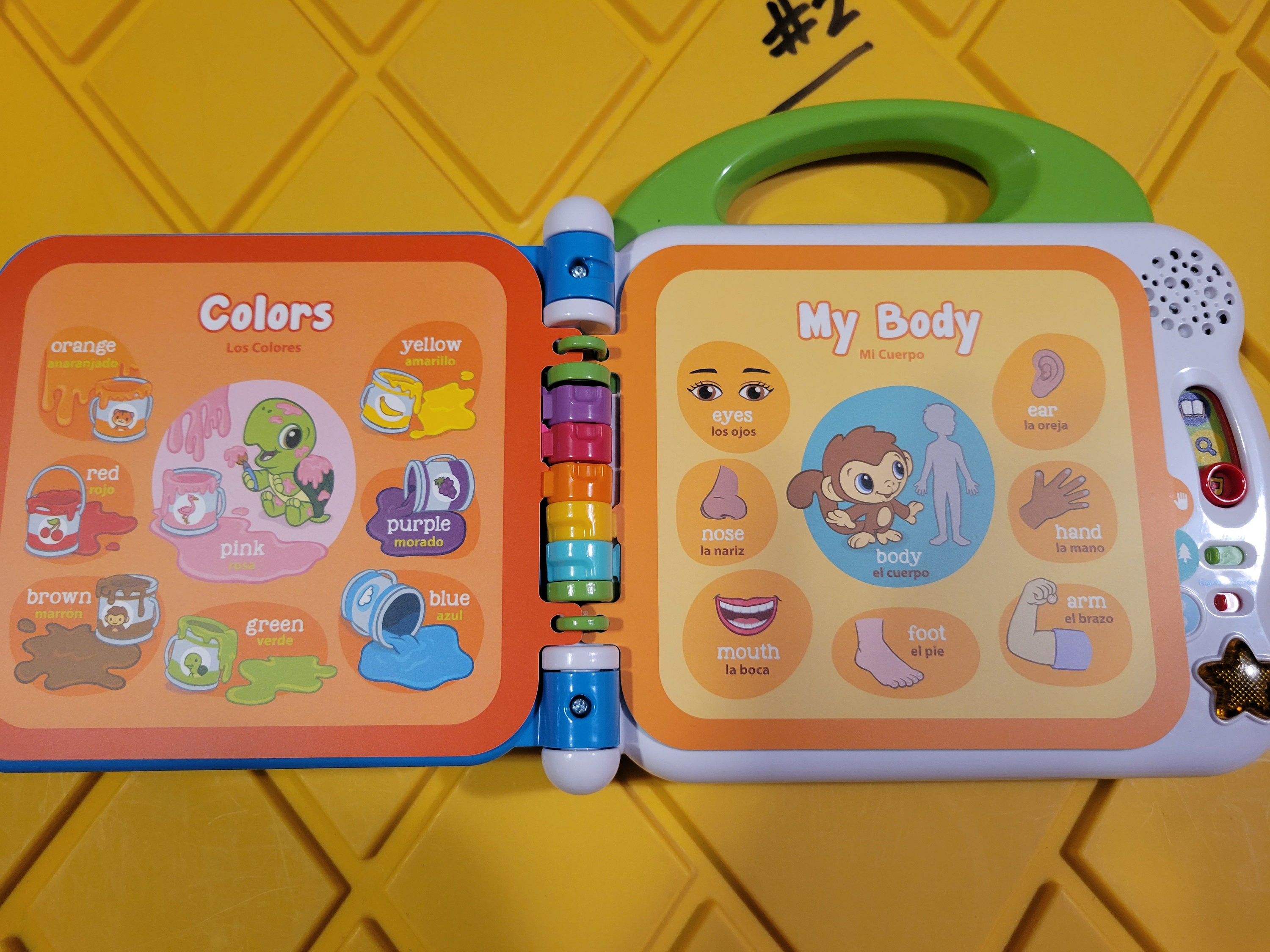 Leapfrog learning friends 100 words book bilingual lot1 etsy 
