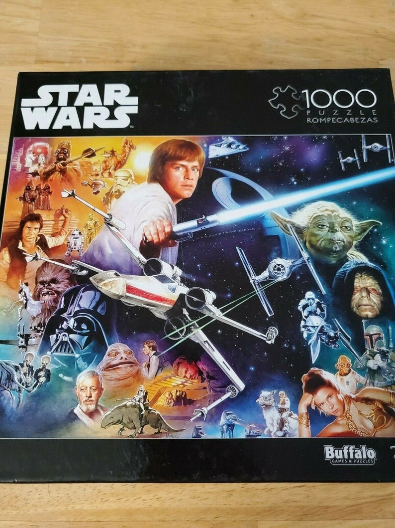 Star Wars 1000 Piece Jigsaw Puzzle Choose Your Favorite Etsy