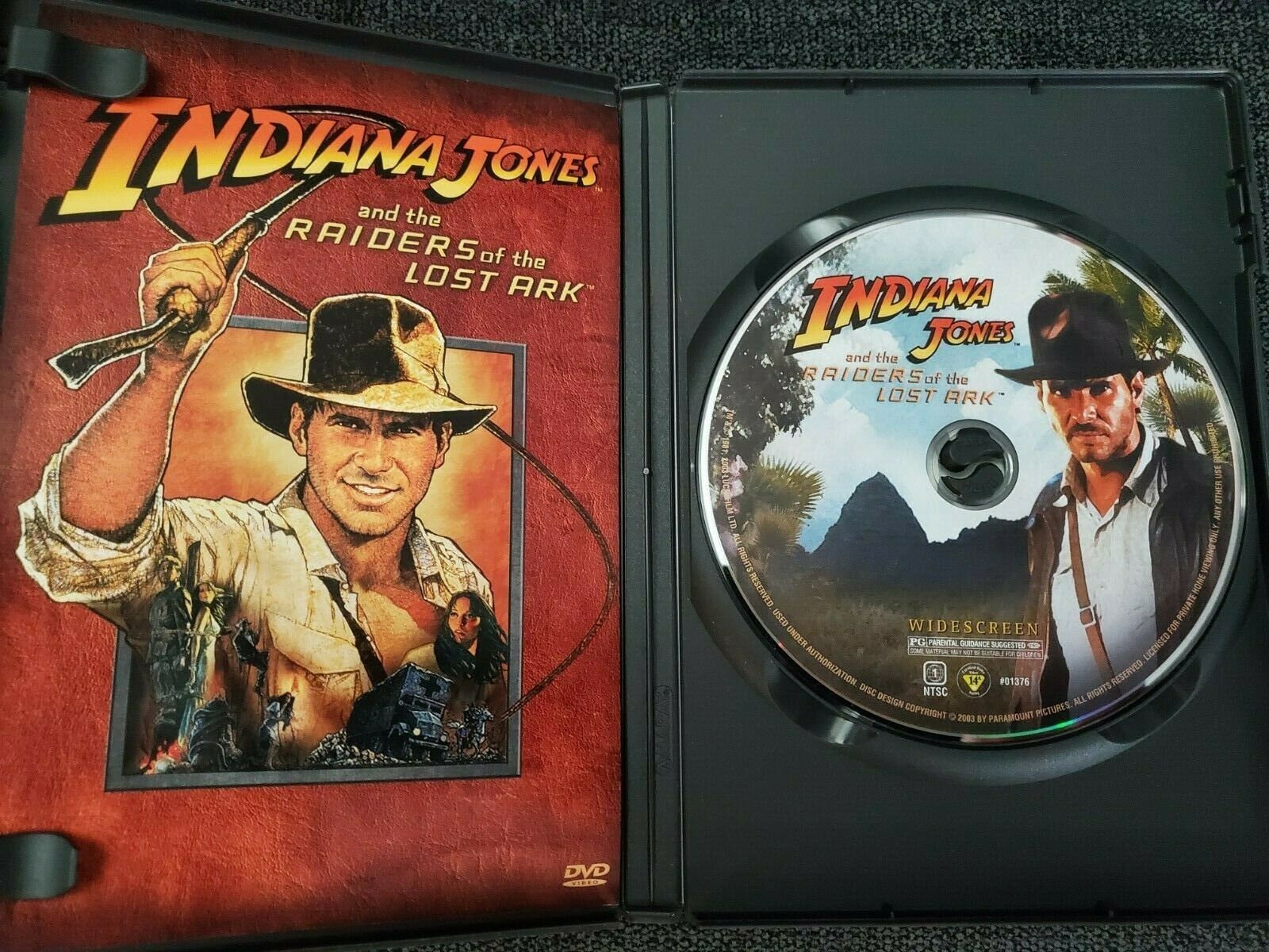 Indiana Jones and Raiders of the Lost Ark DVD Lot w/ 4 Movies