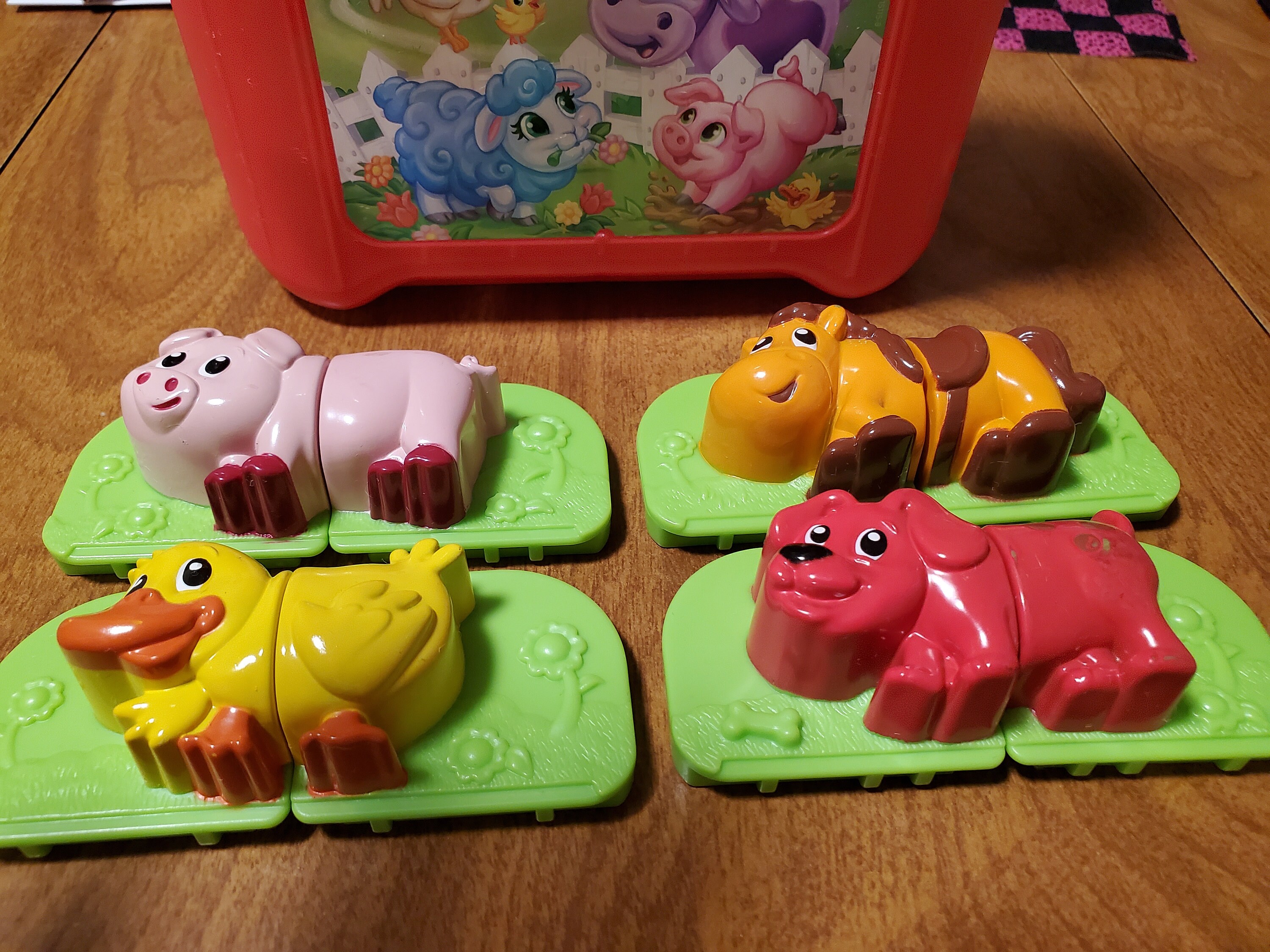 Leapfrog Farm Animal Mashup Lot w/ 2 Toys USED Etsy