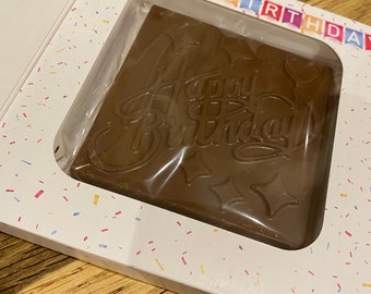 Chocolate Birthday Card