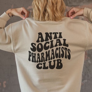 Pharmacist Sweatshirt, Pharmacy School Gift, Pharmacy Student Sweater, Pharmacy Student Gift Sweater, Pharmacist Gift, Pharmacist Shirt