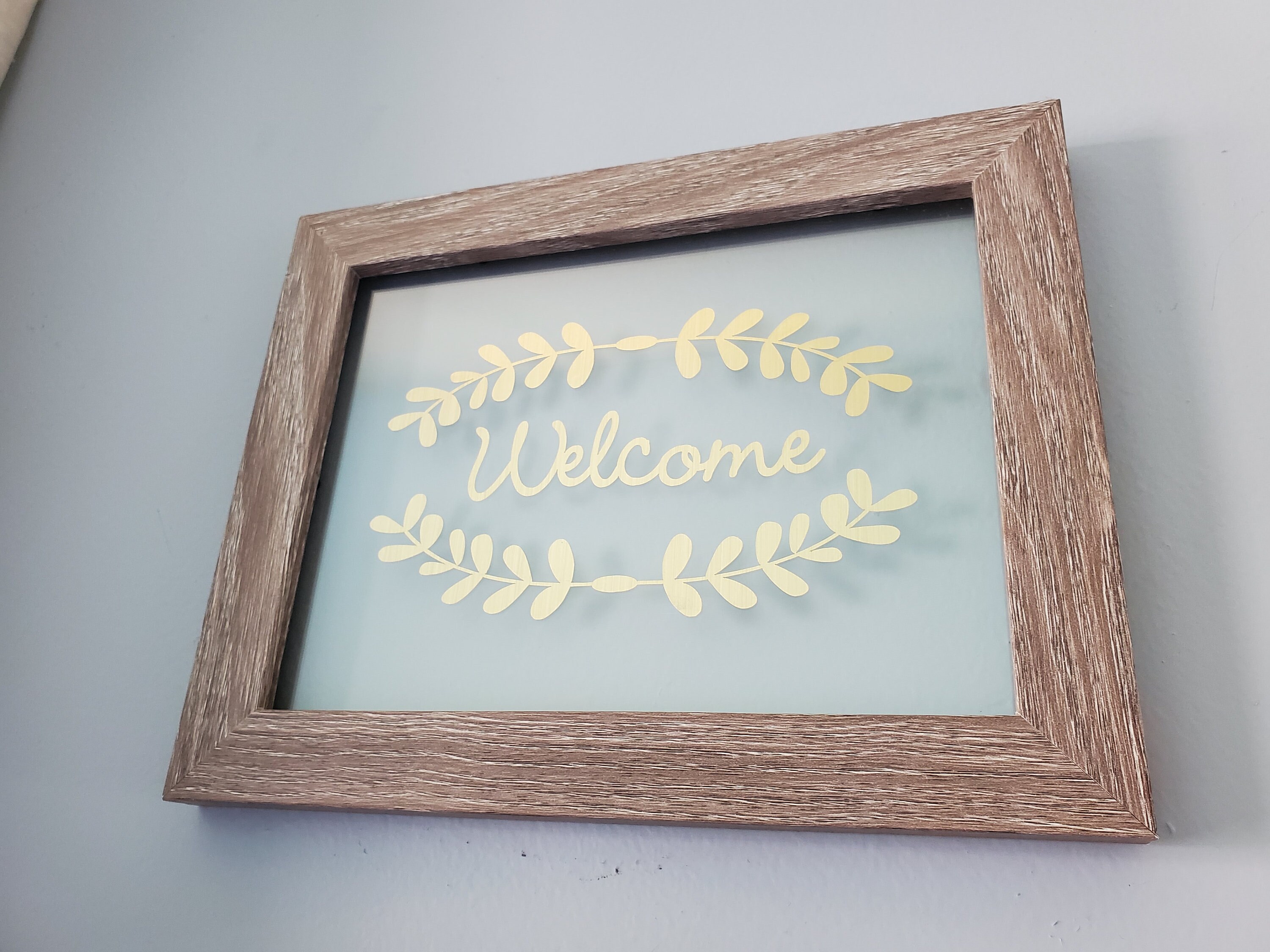 Floating Frame Sign Etsy UK