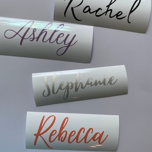 Name Decal