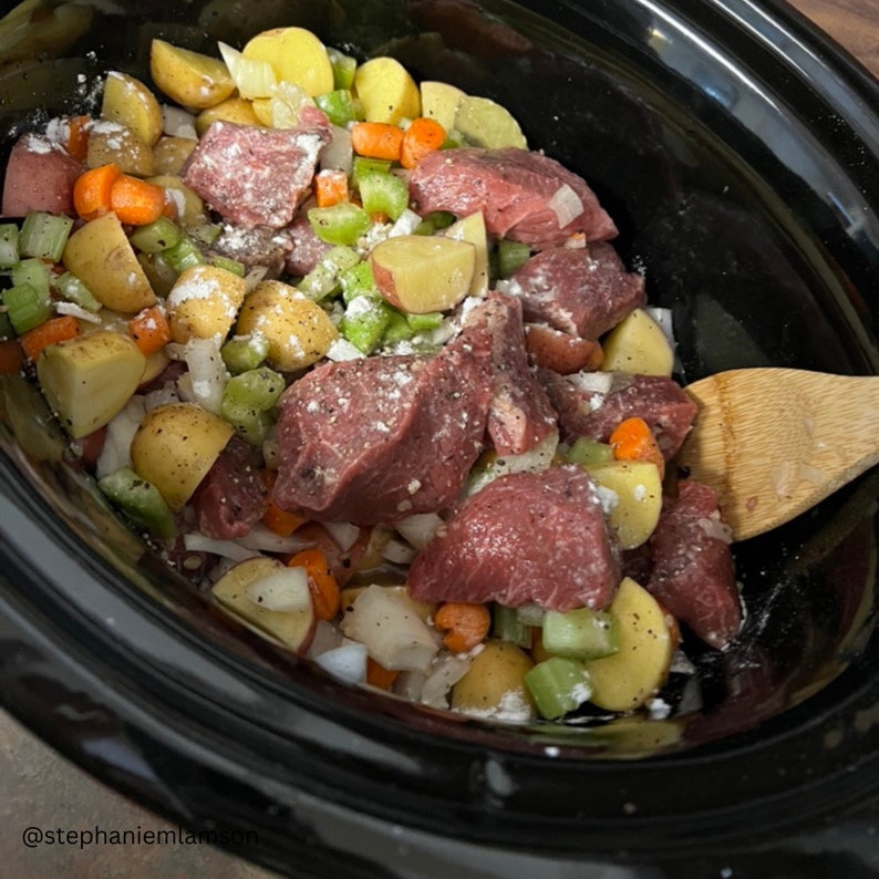 Crockpot Recipes: Meal Prep in 20 Minutes or Less - Etsy
