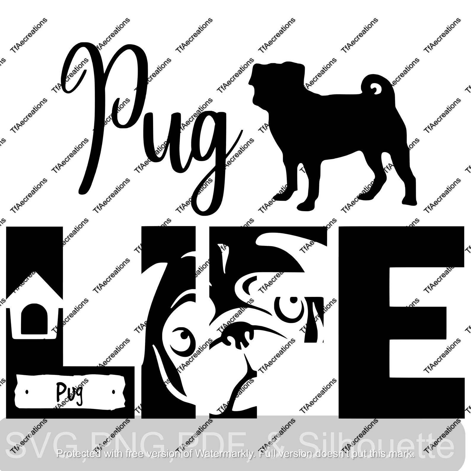 Free Free Pug Life Svg Free 358 SVG PNG EPS DXF File
