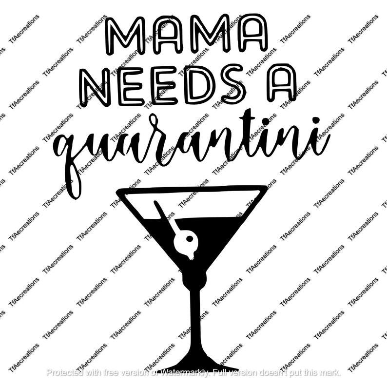 Download Quarantine Svg Quarantini Svg Etsy