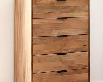 Forum Koblenz Real Wood Dresser | Mid Century Modern Design | 5 Drawers