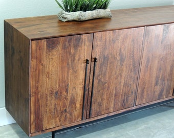 NO Assembly NEW Gorgeous Real Wood Villa Rinaldi Untono Sideboard Rustic Farmhouse NEW Design