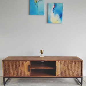 Koblenz TV Cabinet TV Stand-Console Sustainable REAL wood unique modern design